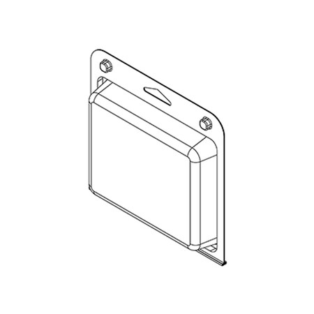 Visipak Thermoform-CLAMSHELL-#801-5.625-6.000-3.875-4.875-1.000-0.015-CLEAR, 350PK 801TF